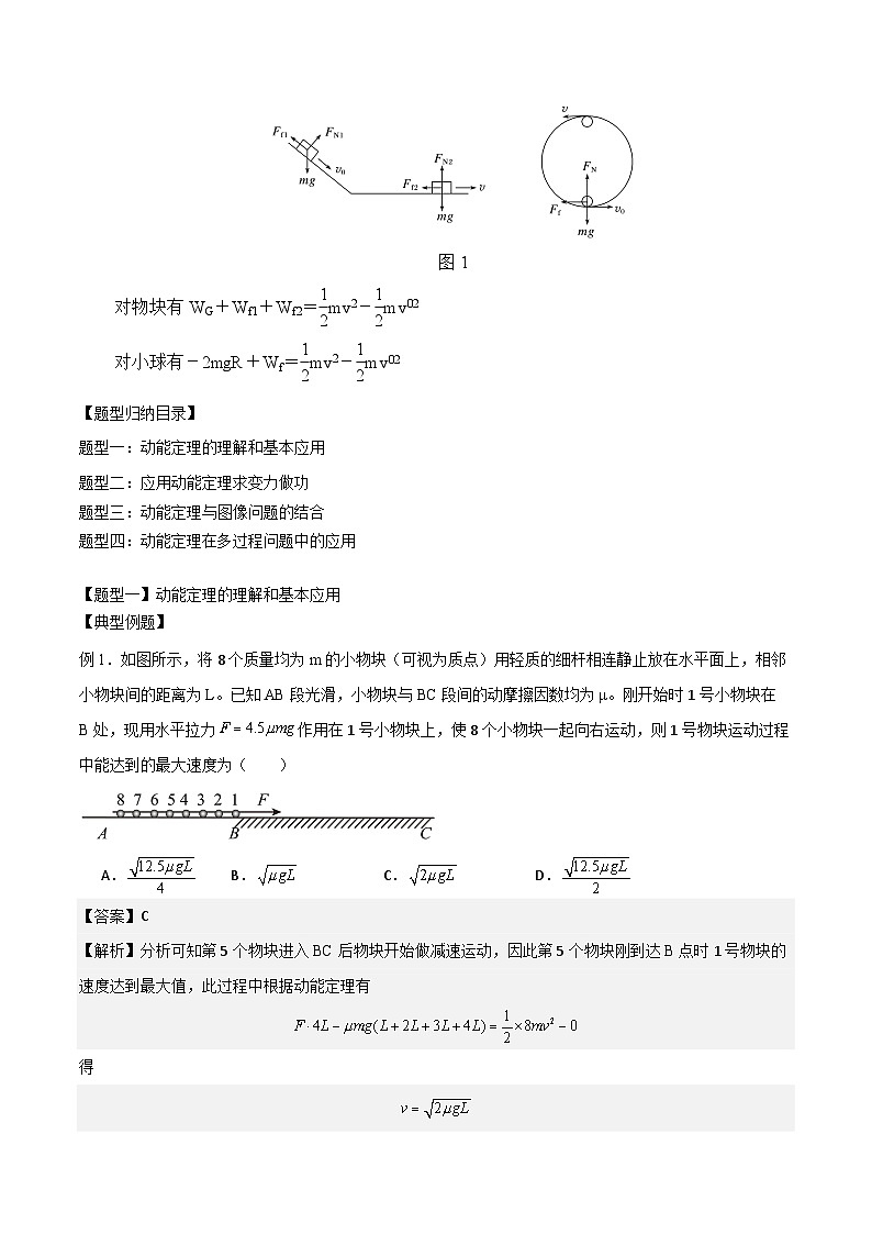 2024届高考物理一轮复习——5.2动能定理讲义02