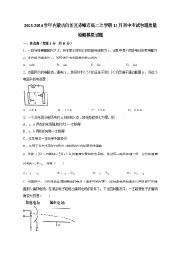 2023-2024学年内蒙古自治区赤峰市高二上册12月期中考试物理学情检测模拟试题（附答案）