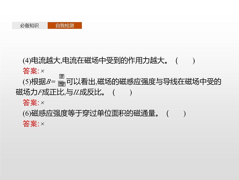 高中物理必修第三册《2 磁感应强度 磁通量》PPT课件2-统编人教版第6页