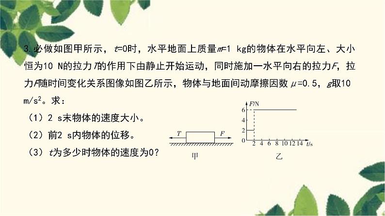 物理人教版（2019）必修第一册 第四章 运动和力的关系 5 牛顿运动定律的应用 第一课时 两类动力学问题课件06