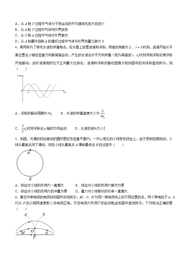 2023届广东省揭阳市普宁市华侨中学高三下学期二模物理试题02