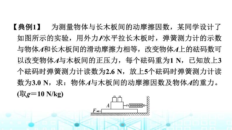 人教版高中物理必修第一册第4章主题提升课2相互作用与运动定律课件第3页