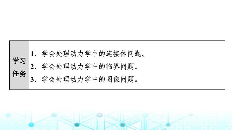 人教版高中物理必修第一册第4章素养提升课5连接体问题、临界问题、动力学图像问题课件02