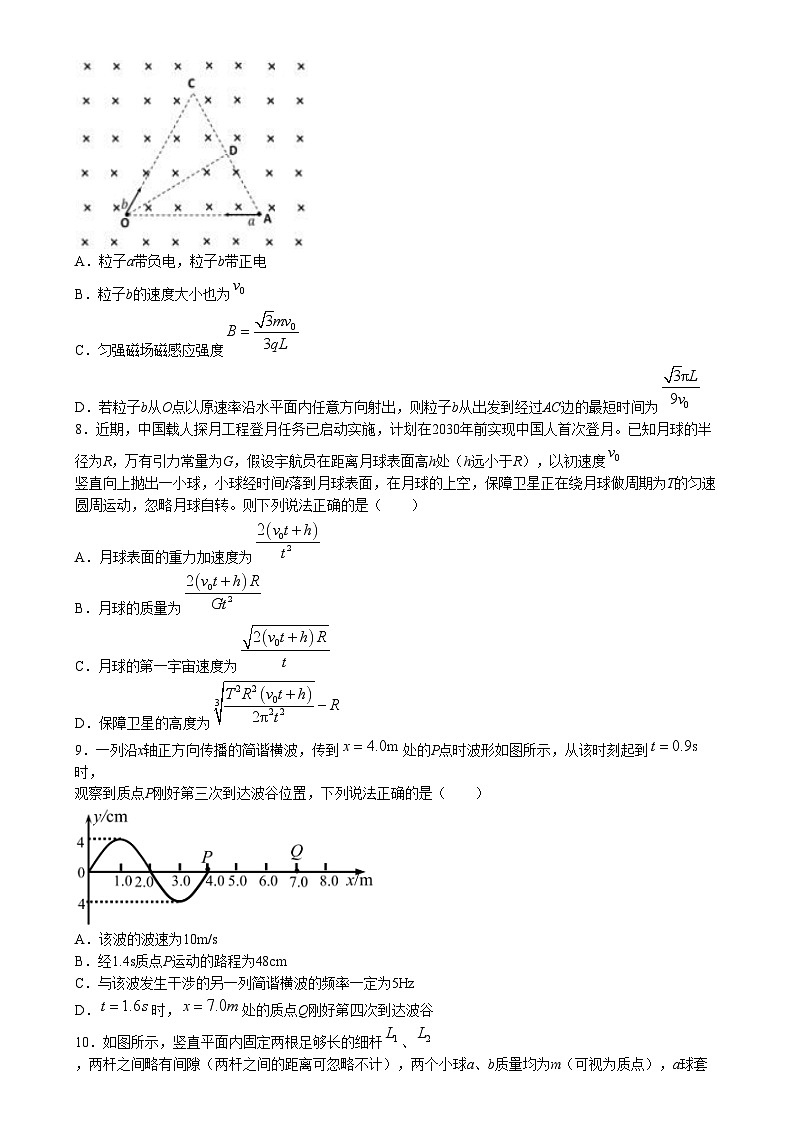 2024湖北省十一校高三上学期第一次联考试题物理含答案03