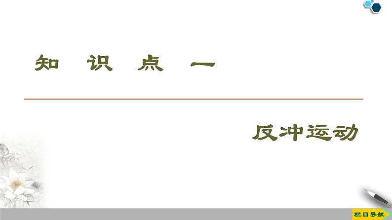 高中物理选修第一册《6 反冲现象 火箭》PPT课件4-统编人教版03