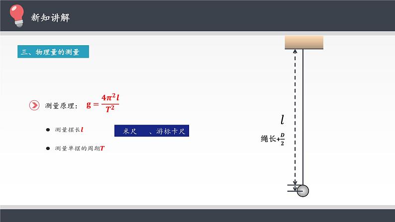 高中物理选修第一册《5 实验：用单摆测量重力加速度》PPT课件1-统编人教版第4页