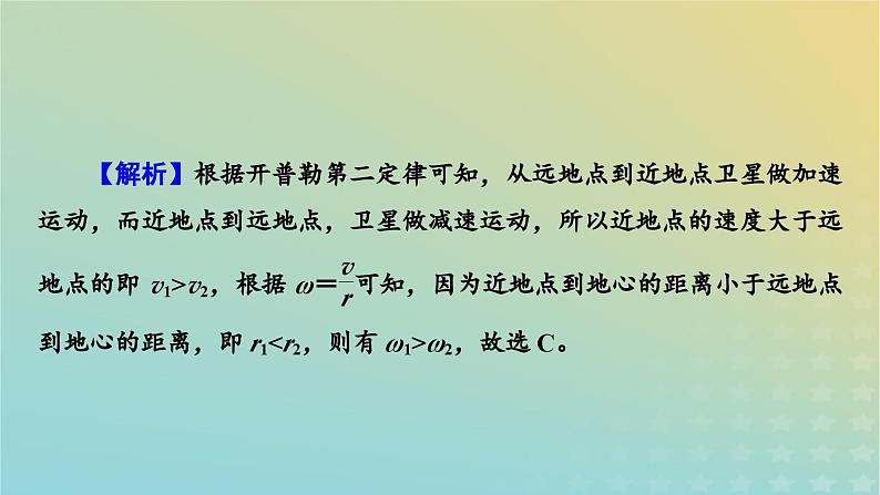 新教材适用2024版高考物理二轮总复习第2部分考前应试策略指导3考前必明的6大情境热点热点情境2航天技术类课件第4页