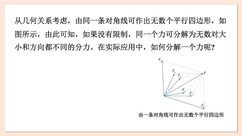 3.5 力的分解课件 2023-2024学年高一物理粤教版必修第一册第4页