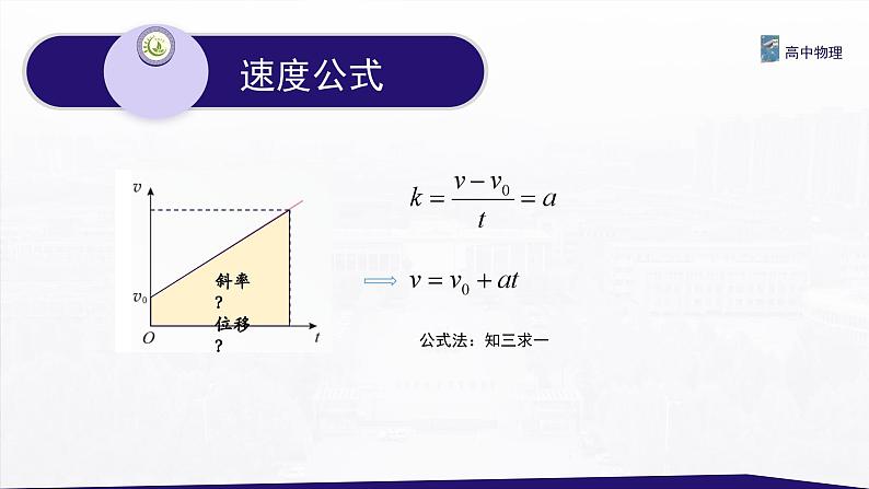 2.2 匀变速直线运动的速度与时间的关系 课件—高中物理人教版（2019）同步教学05