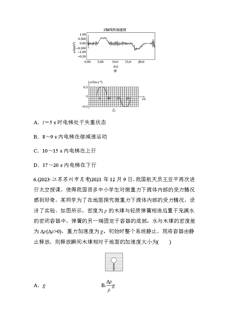 第2练　牛顿运动定律与直线运动（含解析）--2024年高考物理大二轮复习第3页