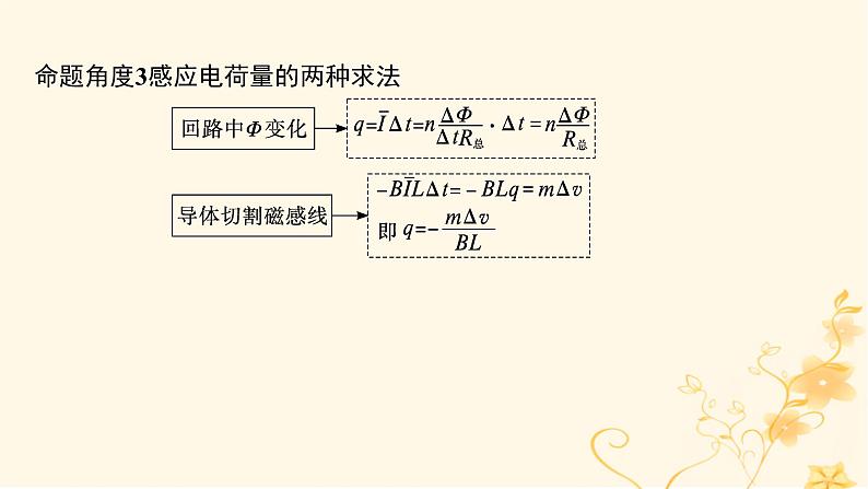 适用于新高考新教材2024版高考物理二轮复习第一编核心专题突破专题4电路与电磁感应第二讲电磁感应规律及综合应用课件08