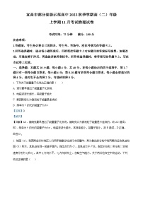 湖北省宜昌市部分省级示范高中2023-2024学年高二上学期11月月考物理试卷（Word版附解析）