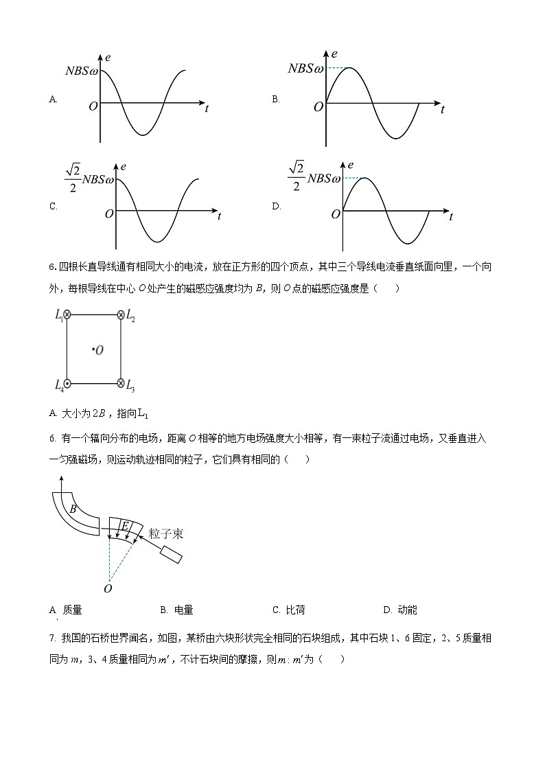 2022年新高中考试海南物理真题（原卷版）02