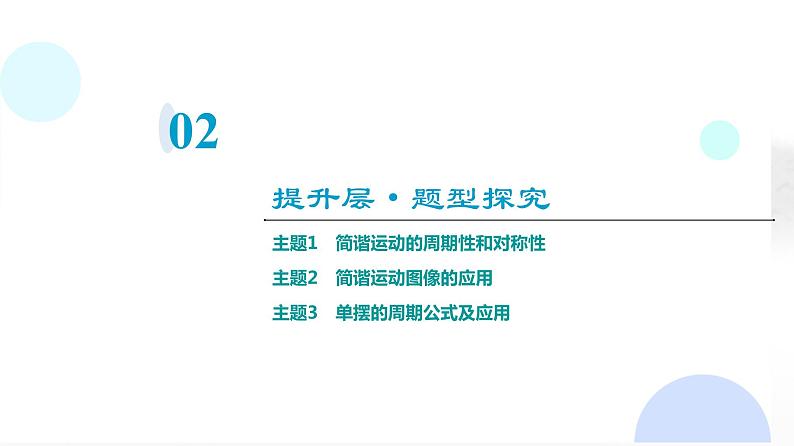 粤教版高中物理选择性必修第一册第2章章末综合提升课件第4页