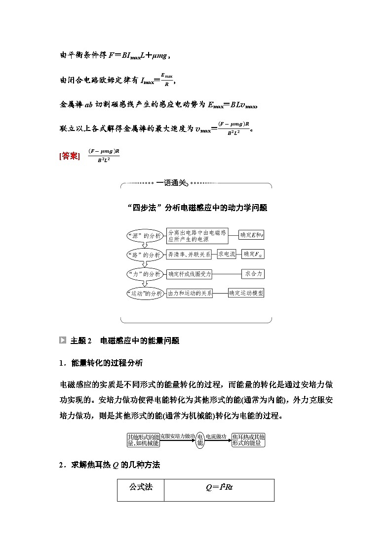 粤教版高中物理选择性必修第二册第2章章末综合提升学案第2页