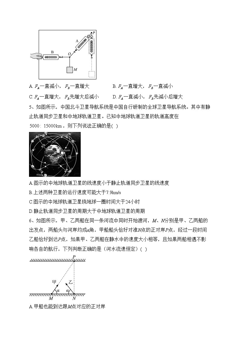 江苏省前黄高级中学2022-2023学年高一下学期学情检测物理试卷(含答案)第2页