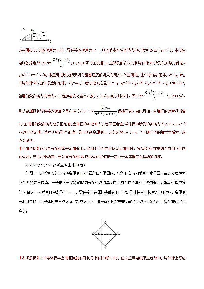 13.13电磁感应+单杆-导轨模型（解析版）--2024高考一轮复习100考点100讲—高中物理03