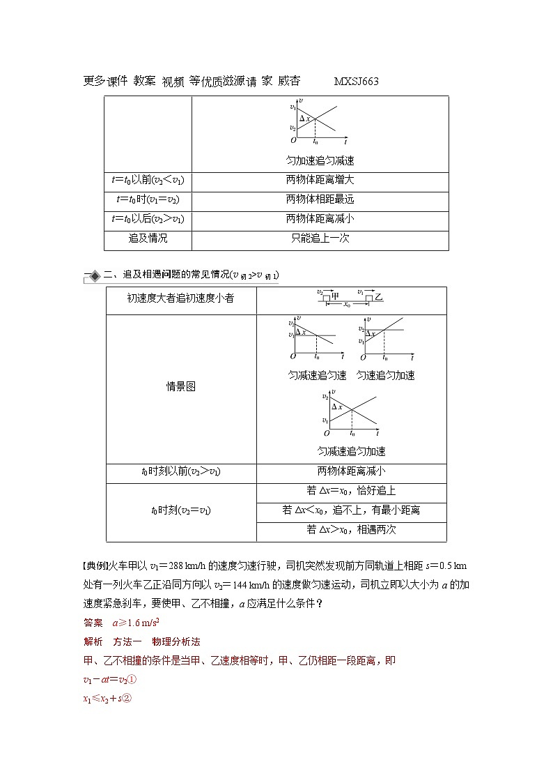 考点10  追及和相遇问题（解析版）—高中物理第2页