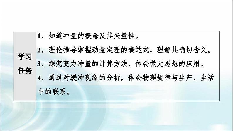 人教版江苏专用高中物理选择性必修第一册第1章2动量定理课件02