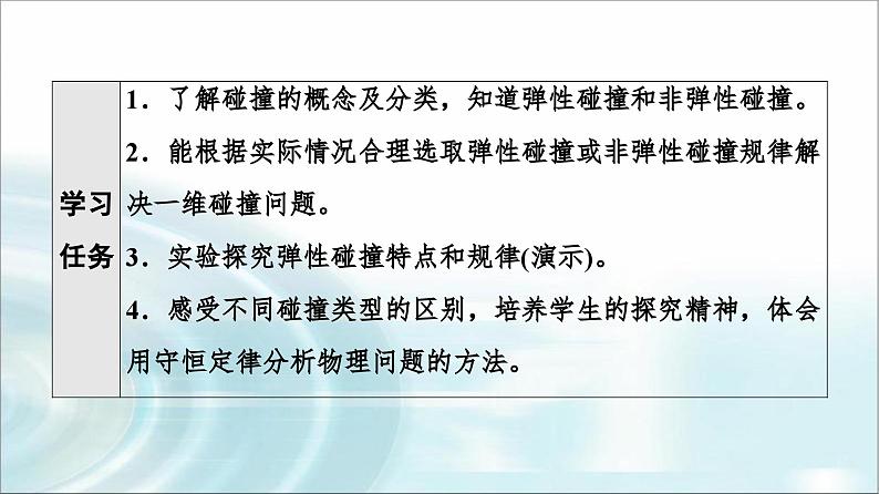 人教版江苏专用高中物理选择性必修第一册第1章5弹性碰撞和非弹性碰撞课件第2页