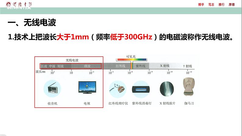 4.4电磁波谱课件高二下学期物理人教版（2019）选择性必修第二册第3页