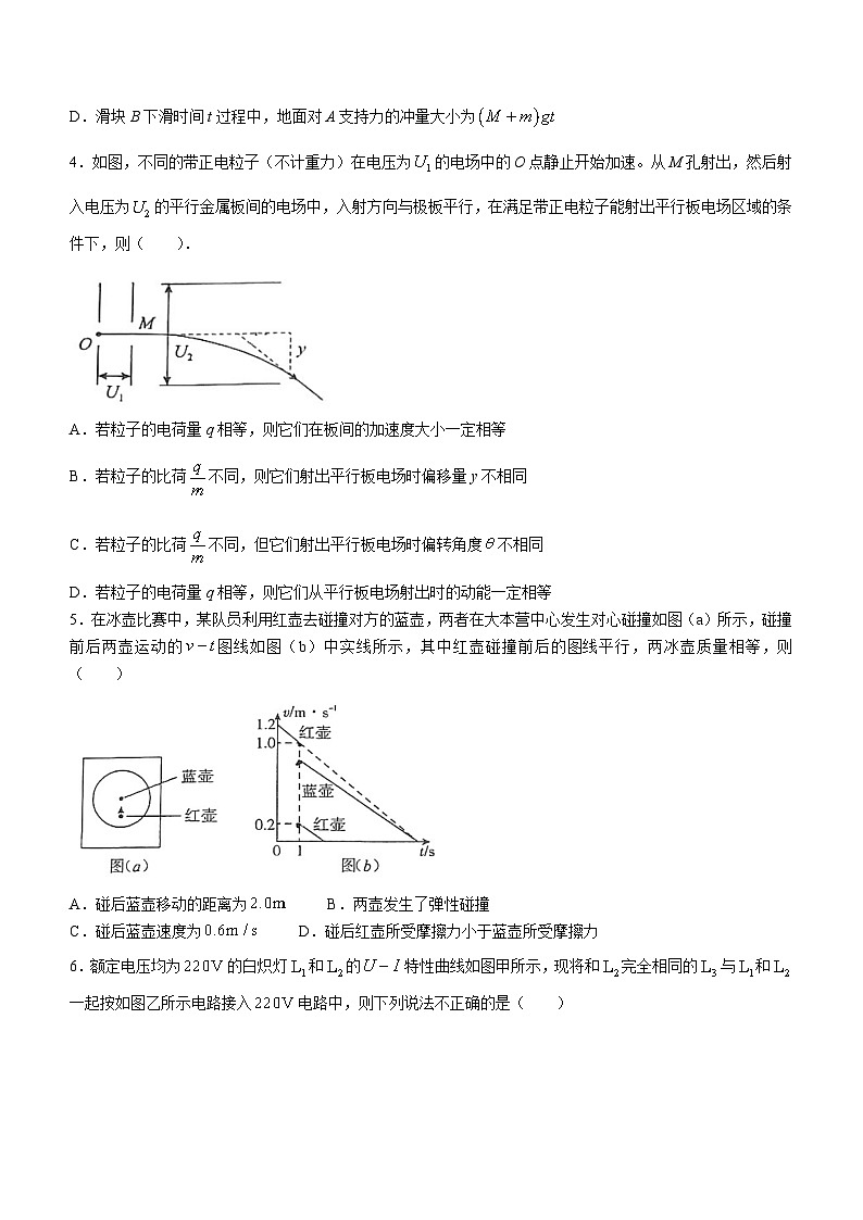 重庆市三峡名校联盟2023-2024学年高二上学期12月月考物理试题（Word版附解析）第2页