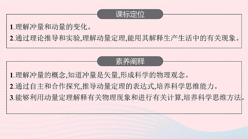 新教材适用2023_2024学年高中物理第一章动量与动量守恒定律2.动量定理课件教科版选择性必修第一册03