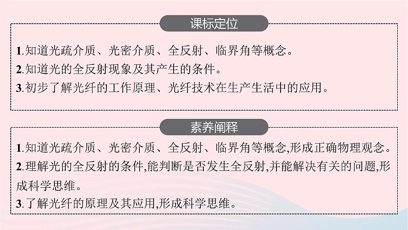 新教材适用2023_2024学年高中物理第四章光及其应用3.光的全反射课件教科版选择性必修第一册03