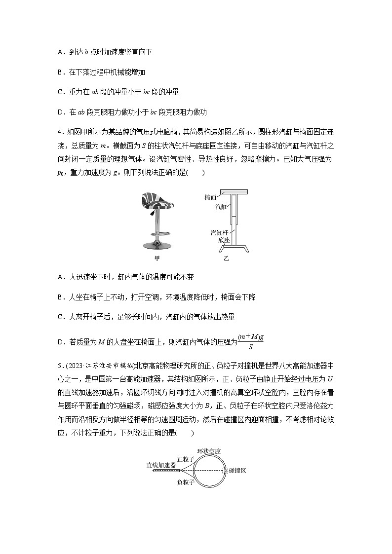 小综合练(四)（含解析）—2024年高考物理三轮冲刺考前热身练02
