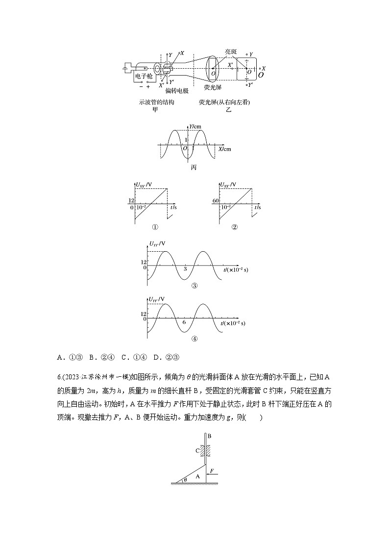 小综合练(五)（含解析）—2024年高考物理三轮冲刺考前热身练03
