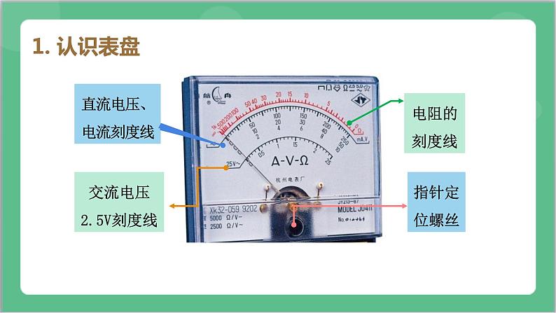 11.5 《实验：练习使用多用电表》课件-人教版高中物理必修三第7页