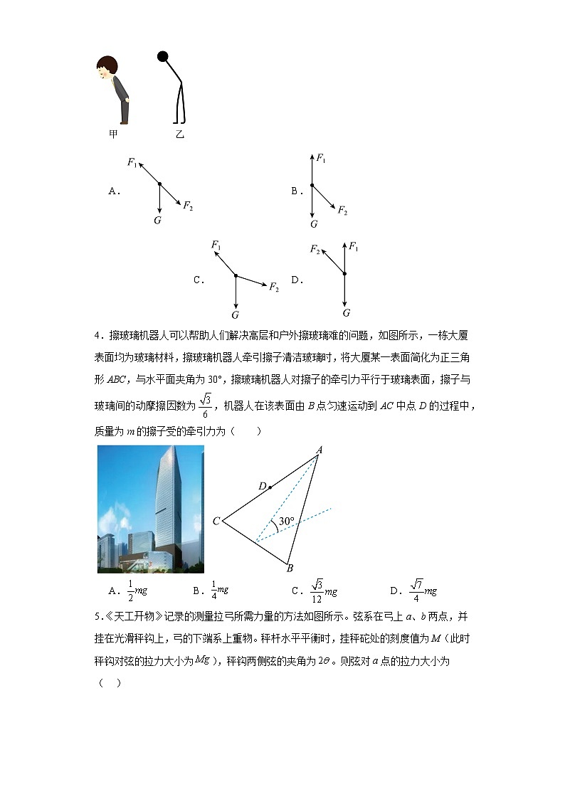 14直接合成法解决三力平衡问题-2024届高考物理重要模型图专练（全国通用）第2页