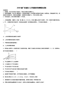 2024届广东省高三上学期期末物理模拟试题