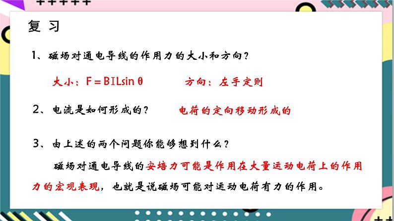 1.2《磁场对运动电荷的作用力》课件-人教版高中物理选修二第4页