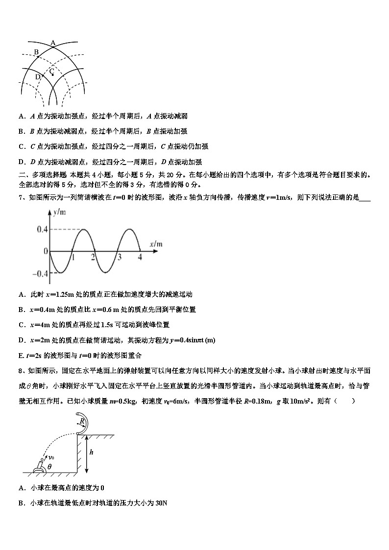 2024届广东省高三上期末物理模拟考试试题第3页