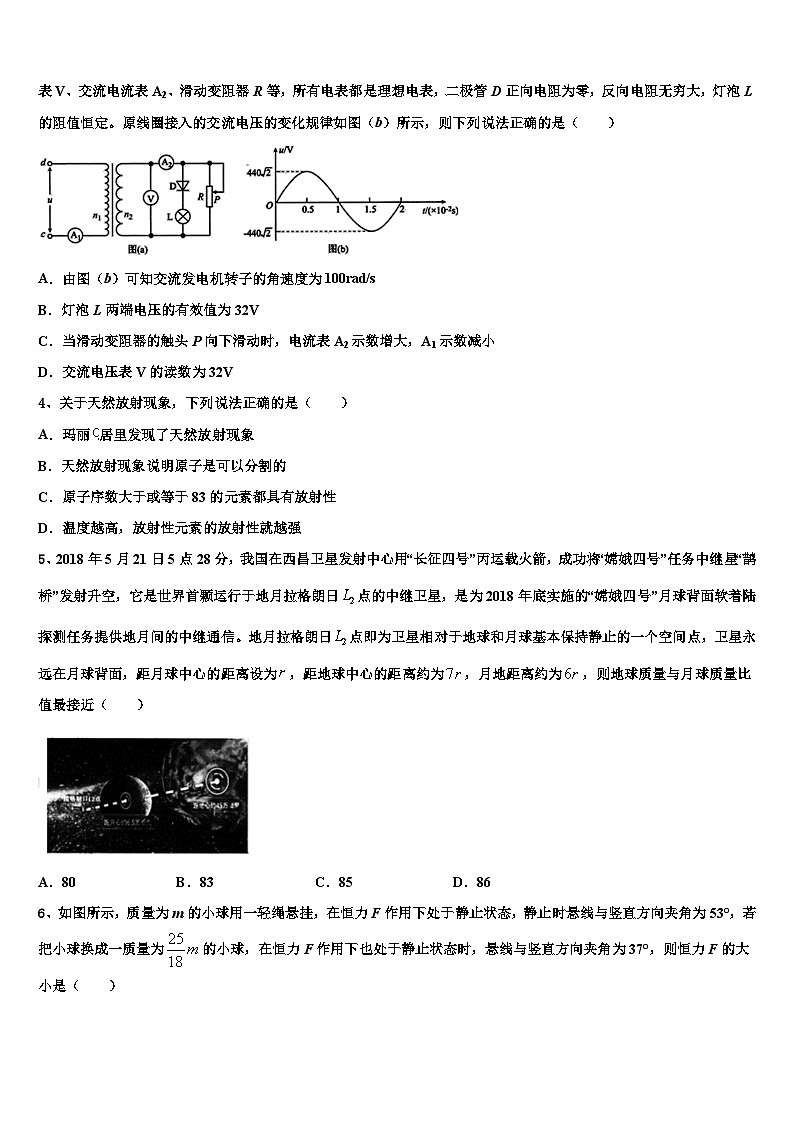 2023-2024学年湖北省高三上学期模拟试卷2 物理（含解析）02