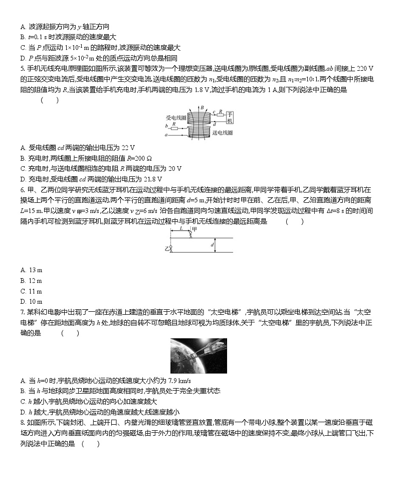2023-2024学年江苏省高三上学期期末迎考 物理试卷（含解析）第2页