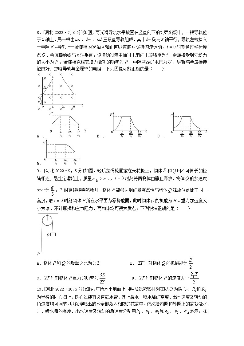2022年河北高考物理真题及答案02