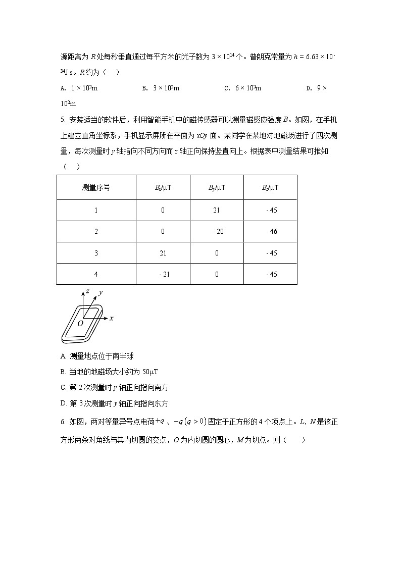 2022年黑龙江高考物理真题及答案02