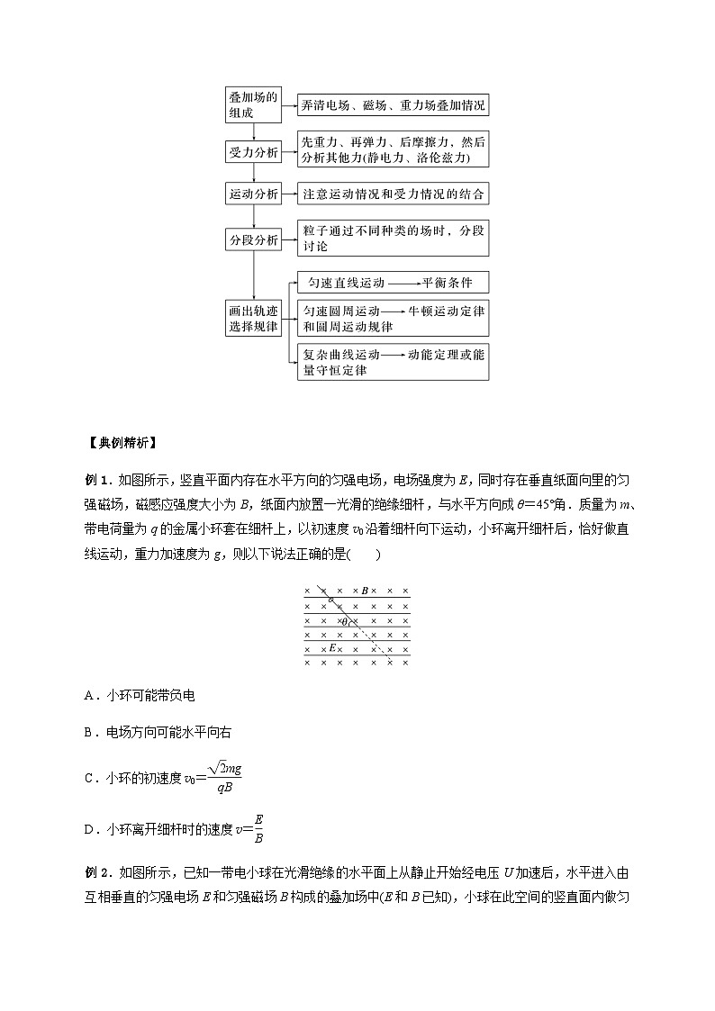 专题5带电粒子在叠加场中的运动-2023-2024学年高二物理备课必备讲义（人教2019选择性必修第二册 ）（原卷版）第2页