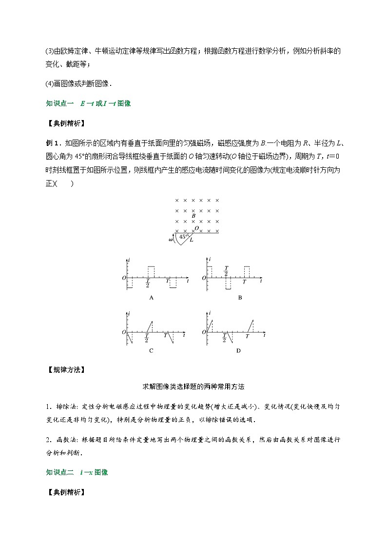 专题8电磁感应中的图像问题-2023-2024学年高二物理同步导与练（人教2019选择性必修第二册 ）02