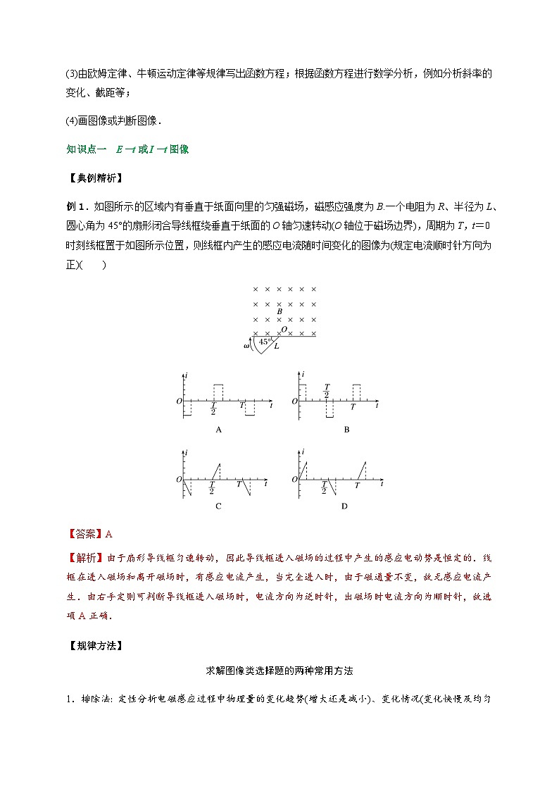 专题8电磁感应中的图像问题-2023-2024学年高二物理同步导与练（人教2019选择性必修第二册 ）02