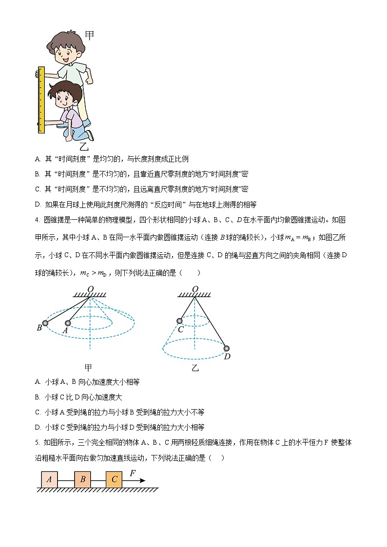 2024通化梅河口五中高三上学期1月期末考试物理含解析第2页