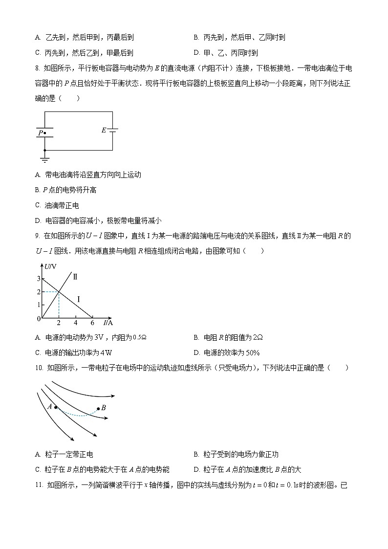 湖南省长沙市长沙县、望城区、浏阳市2021-2022学年高二上学期期末调研考试物理试题（原卷版）第3页