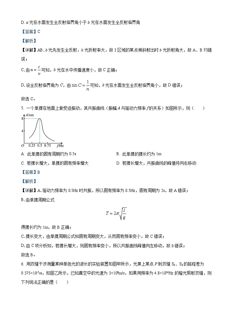 江西省2023-2024学年高二上学期期末教学检测物理试题（Word版附解析）第3页