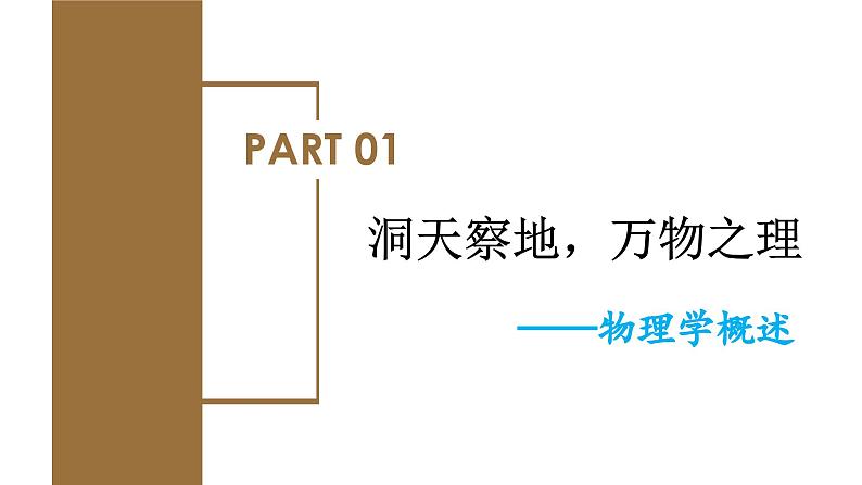 序言+物理学：研究物质及其运动规律（教学课件）-高一物理同步备课系列（人教版2019必修第一册）05