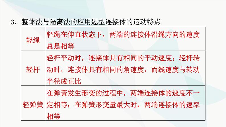 江苏版高考物理一轮复习第3章第3节牛顿运动定律的综合应用课件05