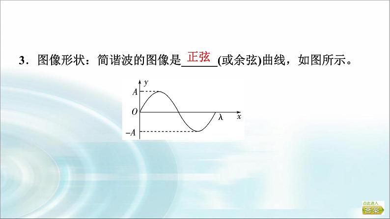 江苏版高考物理一轮复习第12章第2节机械波课件第7页