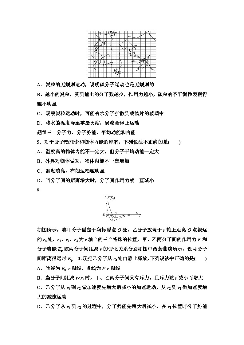 江苏版高考物理一轮复习课时分层作业39分子动理论内能含答案02