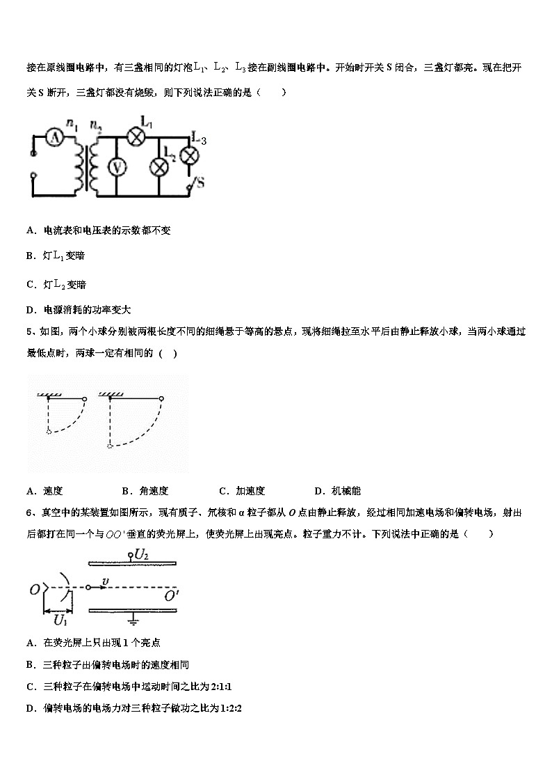 浙江省2024年上期末高三物理模拟试题02